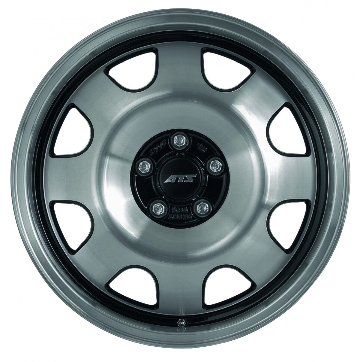 ATS Cup diamant-schwarz frontpoliert 7x15 ET28 - LK4/100 ML63.4