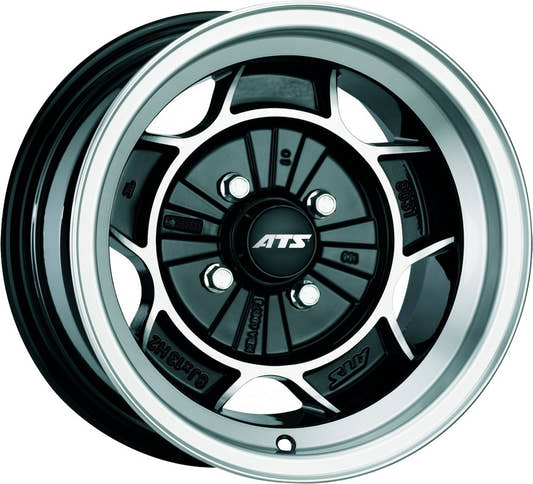 ATS Classic diamant-schwarz frontpoliert 8x13 ET1 - LK4/100 ML57.1
