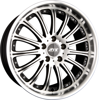 ATS Taurus Flash Diamant-Schwarz Front & Hornpoliert Alufelge 8.5x18 Zoll ET42 LK 5x114.3 ML72.6 – Bild 2