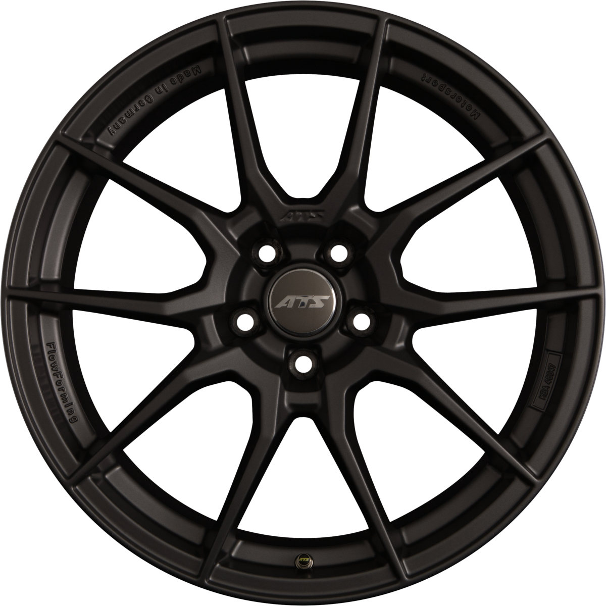 ATS RACELIGHT Flow-Forming Racing-Grau Alufelge 8.5x18 Zoll ET38 LK 5x112 ML75.1