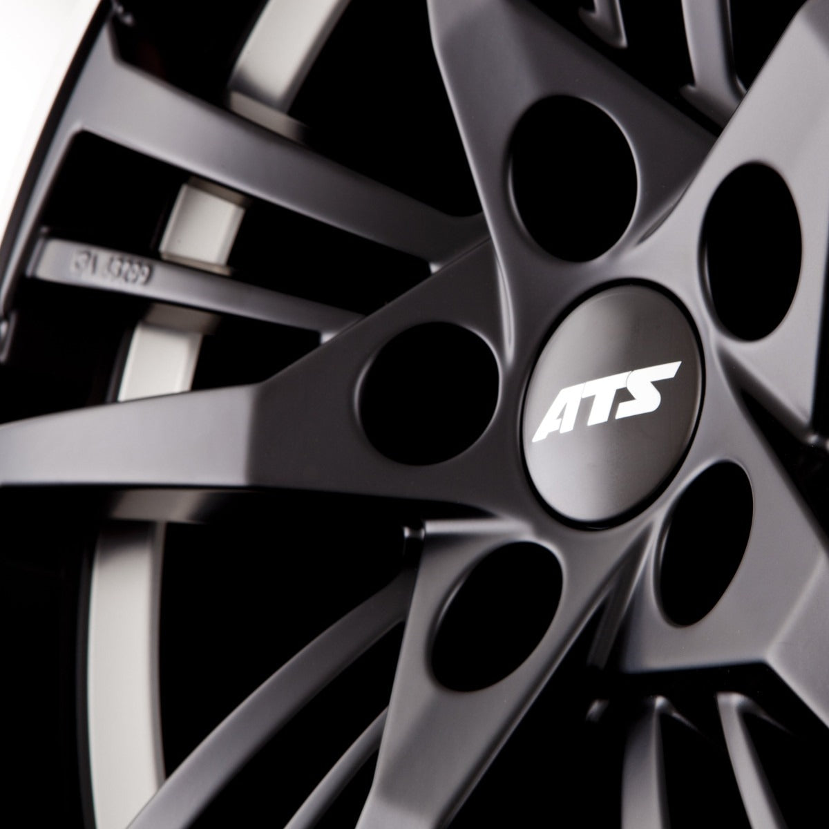ATS Präzision Racing-Schwarz doppelt Hornpoliert Alufelge 8.5x19 Zoll ET30 LK 5x120 ML72.5 – Bild 3