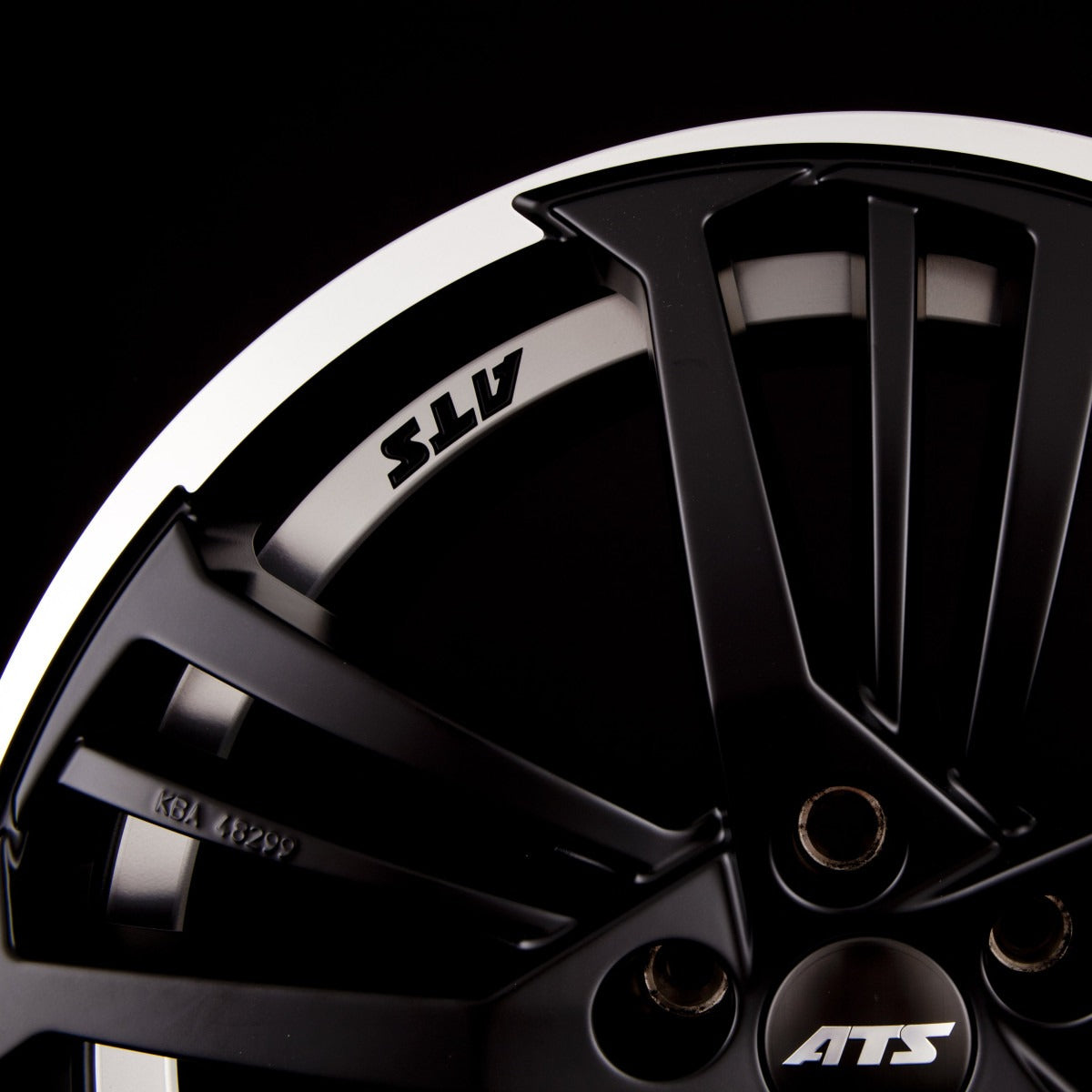 ATS Präzision Racing-Schwarz doppelt Hornpoliert Alufelge 8.5x19 Zoll ET30 LK 5x120 ML72.5 – Bild 4
