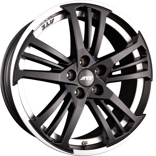 ATS Präzision Racing-Schwarz doppelt Hornpoliert Alufelge 10x19 Zoll ET30 LK 5x112 ML70.1 – Bild 2