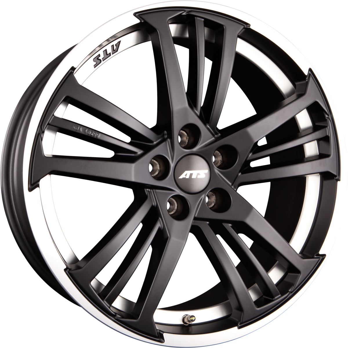 ATS Präzision Racing-Schwarz doppelt Hornpoliert Alufelge 10x19 Zoll ET30 LK 5x112 ML70.1 – Bild 2