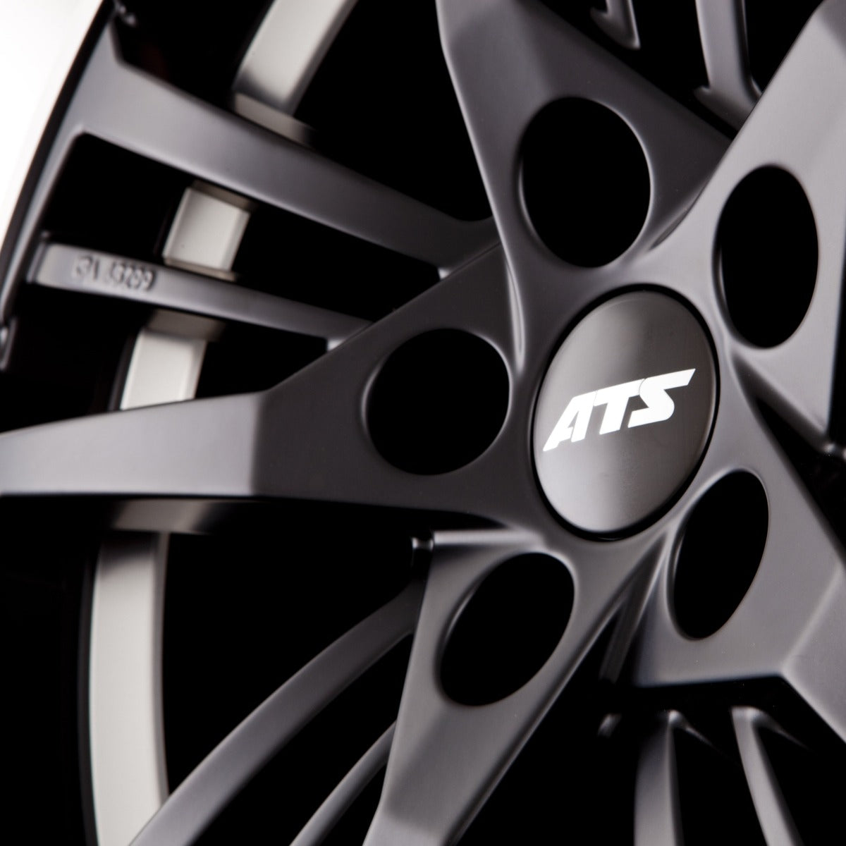 ATS Präzision Racing-Schwarz doppelt Hornpoliert Alufelge 8.5x19 Zoll ET40 LK 5x114.3 ML70.1 – Bild 3