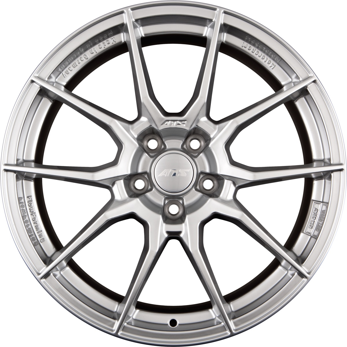 ATS RACELIGHT Flow-Forming Royal-Silber Alufelge 8.5x20 Zoll ET40 LK 5x112 ML75.1
