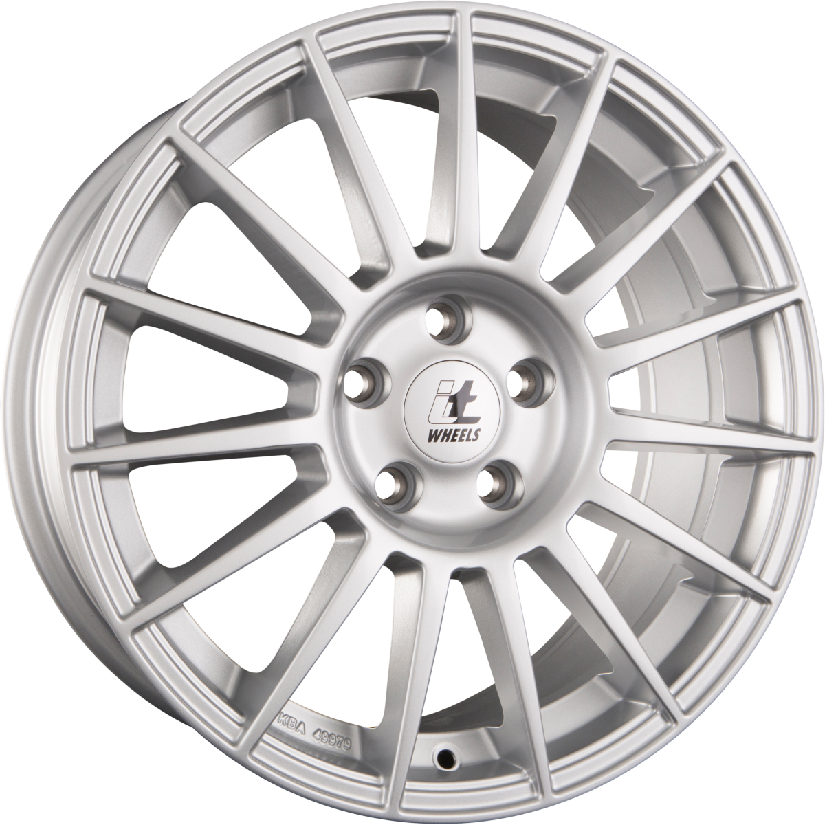itWheels Sofia Silver Alufelge 7.5x17 Zoll ET45 LK 5x108 ML74.1 – Bild 2