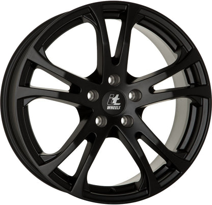 itWheels Michelle matt black Alufelge 8x18 Zoll ET45 LK 5x114.3 ML74.1