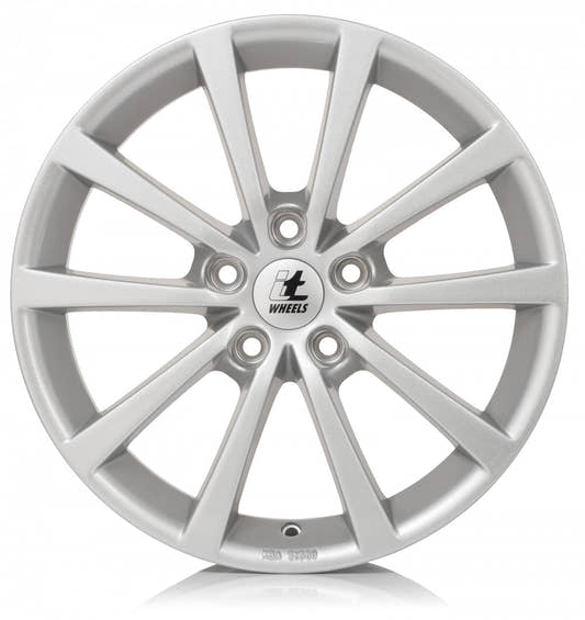 itWheels Alice gloss silver Alufelge 7x17 Zoll ET45 LK 5x108 ML63.4 – Bild 2