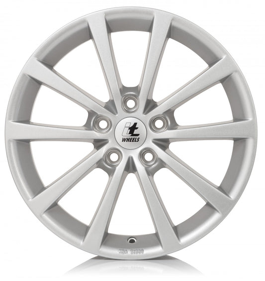itWheels Alice gloss silver Alufelge 7x17 Zoll ET45 LK 5x108 ML63.4 – Bild 2