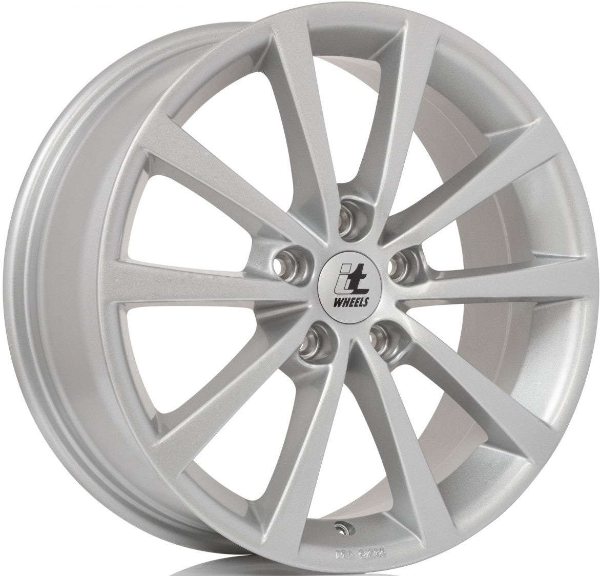 itWheels Alice gloss silver Alufelge 7.5x18 Zoll ET45 LK 5x108 ML74.1