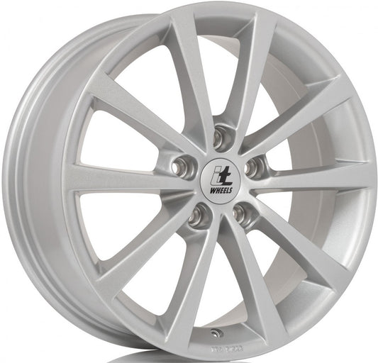itWheels Alice gloss silver Alufelge 7.5x18 Zoll ET45 LK 5x112 ML57.1