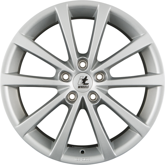 itWheels Alice Glanzsilber Alufelge 7.5x18 Zoll ET41 LK 5x115 ML70.2