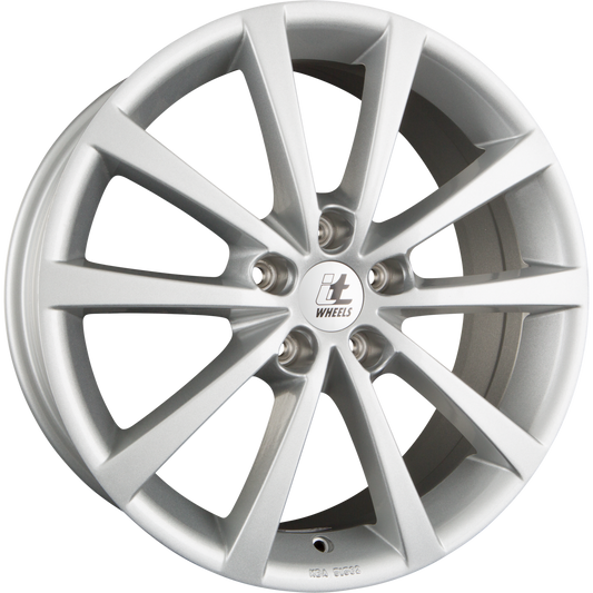itWheels Alice Glanzsilber Alufelge 7.5x18 Zoll ET41 LK 5x115 ML70.2 – Bild 2
