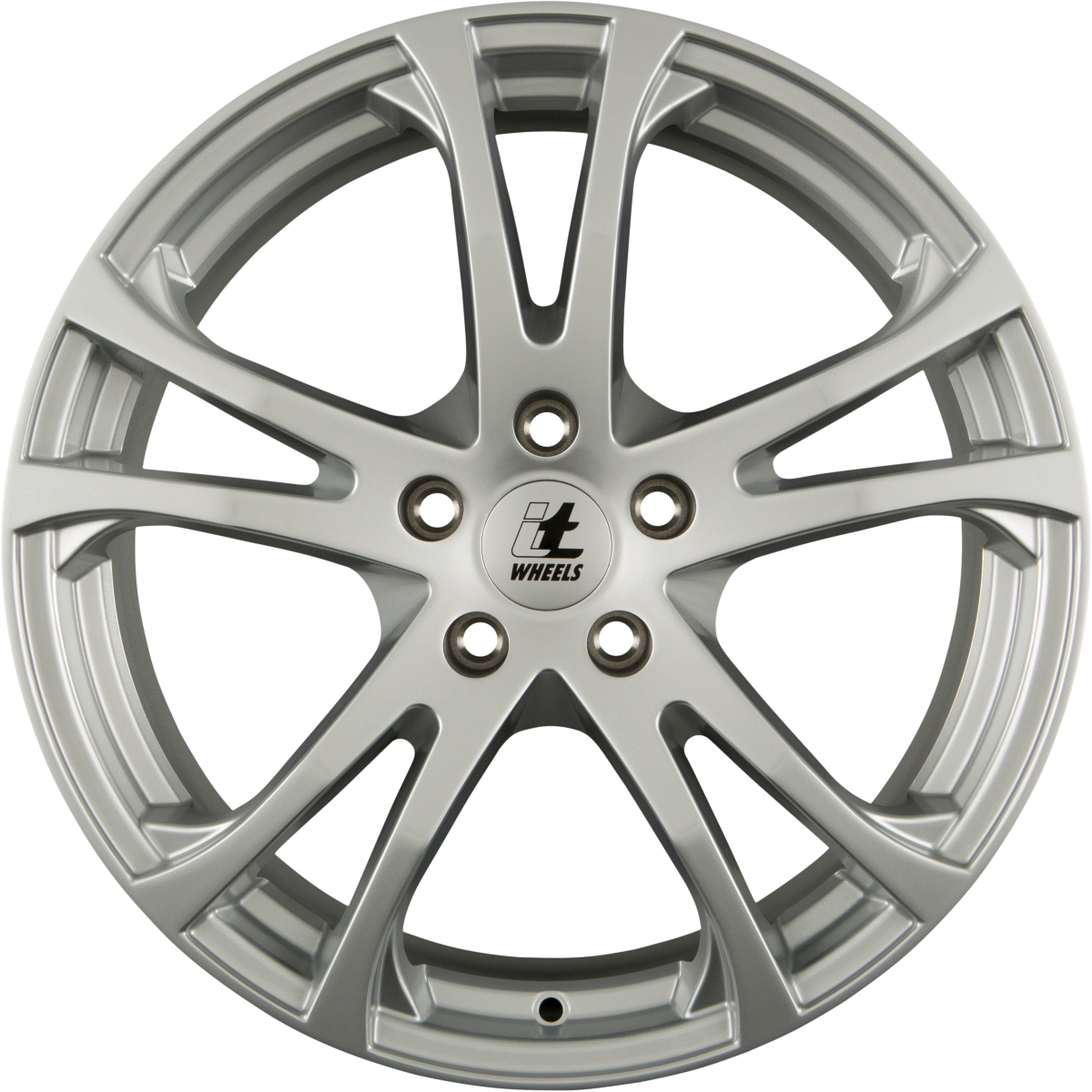 itWheels Michelle silver Alufelge 6.5x16 Zoll ET45 LK 5x108 ML74.1 – Bild 3