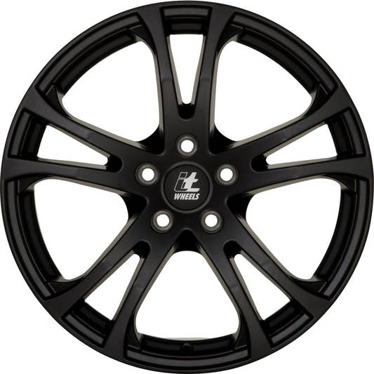 itWheels Michelle matt black Alufelge 5.5x14 Zoll ET35 LK 5x100 ML63.3 – Bild 2