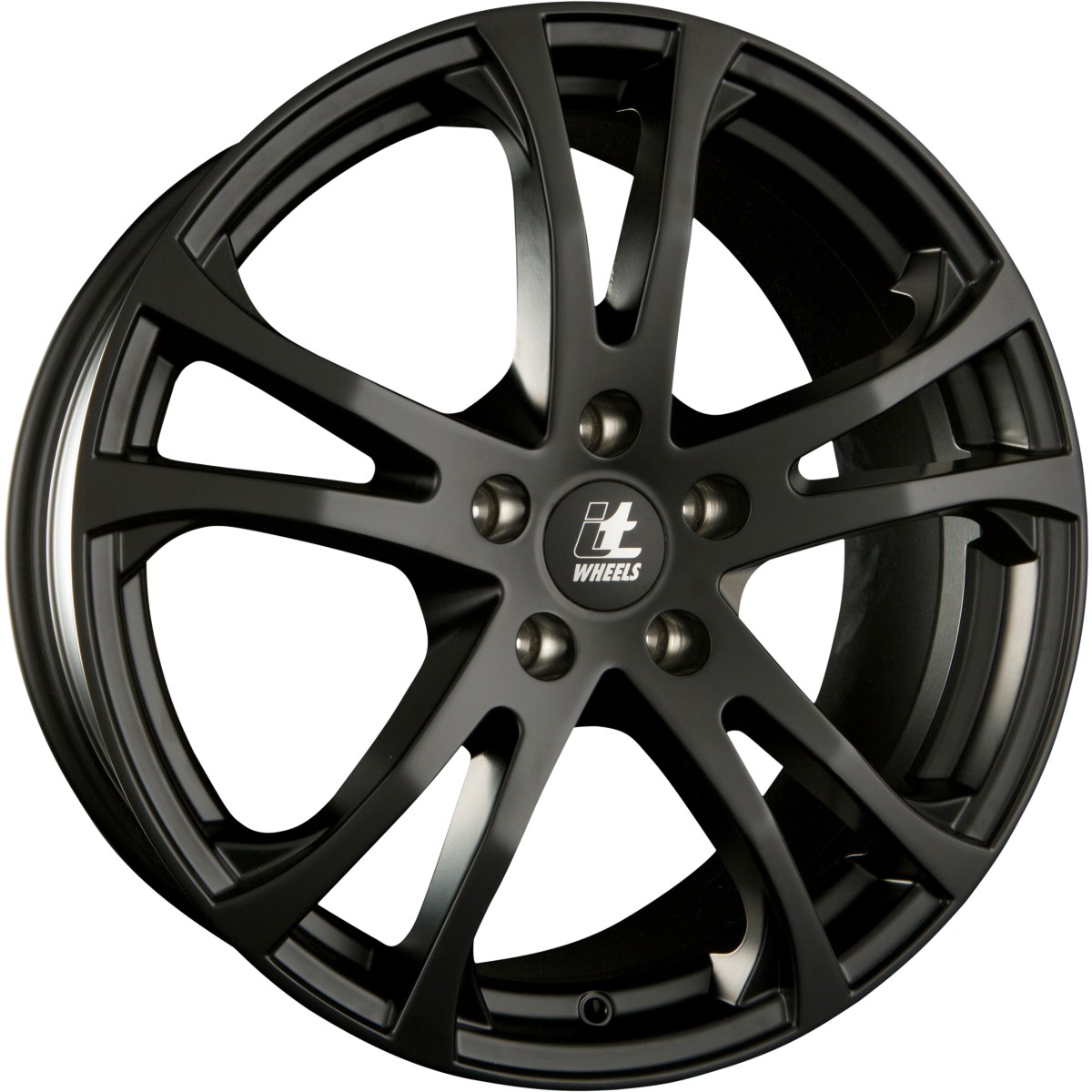 itWheels Michelle Matt Schwarz Alufelge 6.5x15 Zoll ET38 LK 5x100 ML63.3 – Bild 2