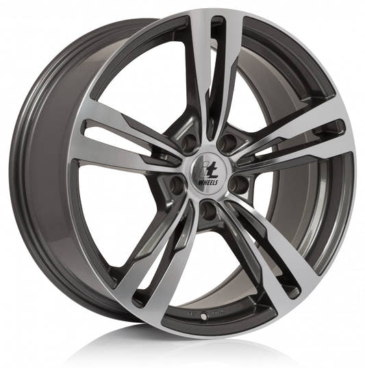 itWheels Anna gloss anthracite polished Alufelge 8.5x20 Zoll ET35 LK 5x112 ML66.5