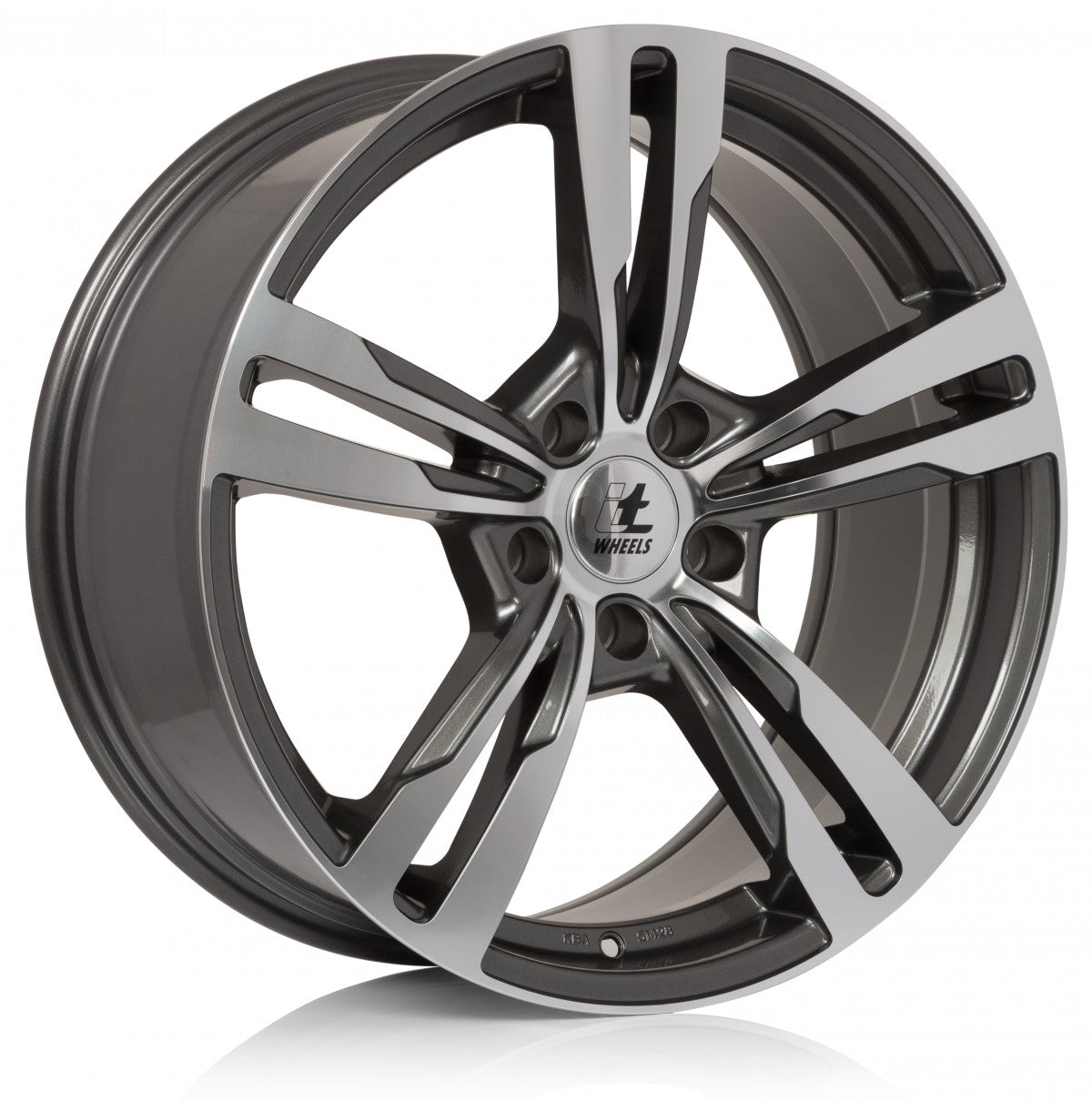 itWheels Anna gloss anthracite polished Alufelge 8.5x20 Zoll ET35 LK 5x112 ML66.5
