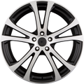 itWheels Michelle Mattschwarz Poliert Alufelge 8.5x20 Zoll ET35 LK 5x112 ML66.6