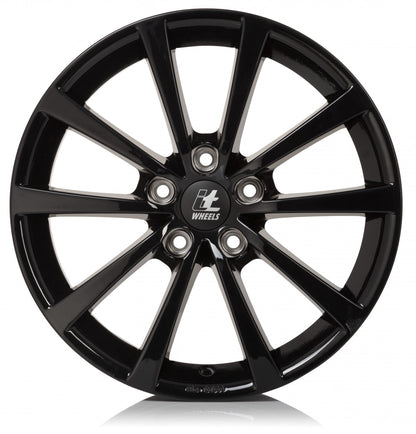itWheels Alice gloss black Alufelge 6.5x16 Zoll ET50 LK 5x112 ML66.5 – Bild 2