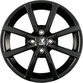itWheels Alisia Glanzschwarz Alufelge 6.5x17 Zoll ET37 LK 4x108 ML63.4