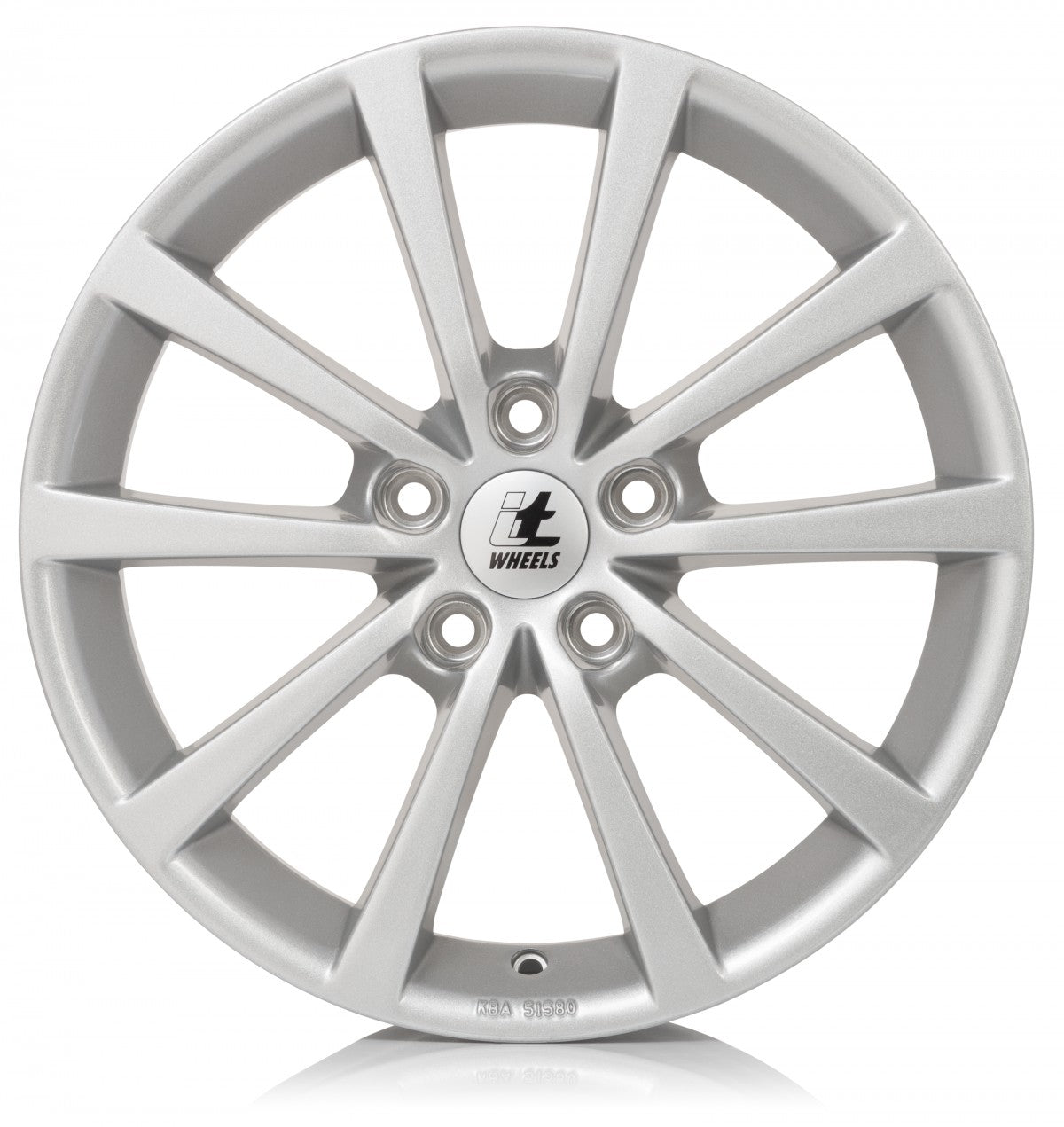 itWheels Alice gloss silver Alufelge 6x15 Zoll ET38 LK 5x98 ML58.1 – Bild 2