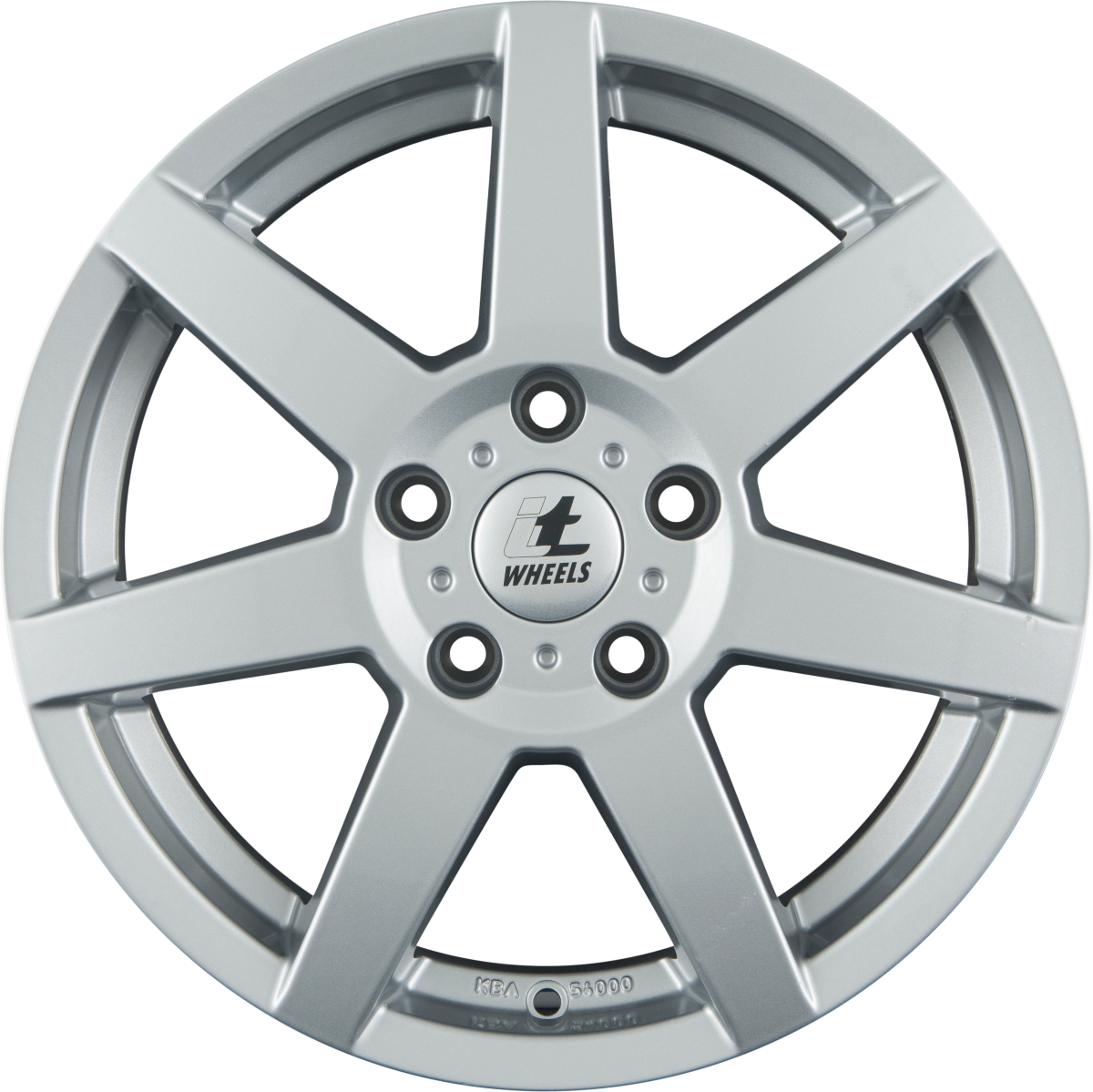 itWheels Emily gloss silver Alufelge 7x17 Zoll ET35 LK 5x112 ML57.1 – Bild 3