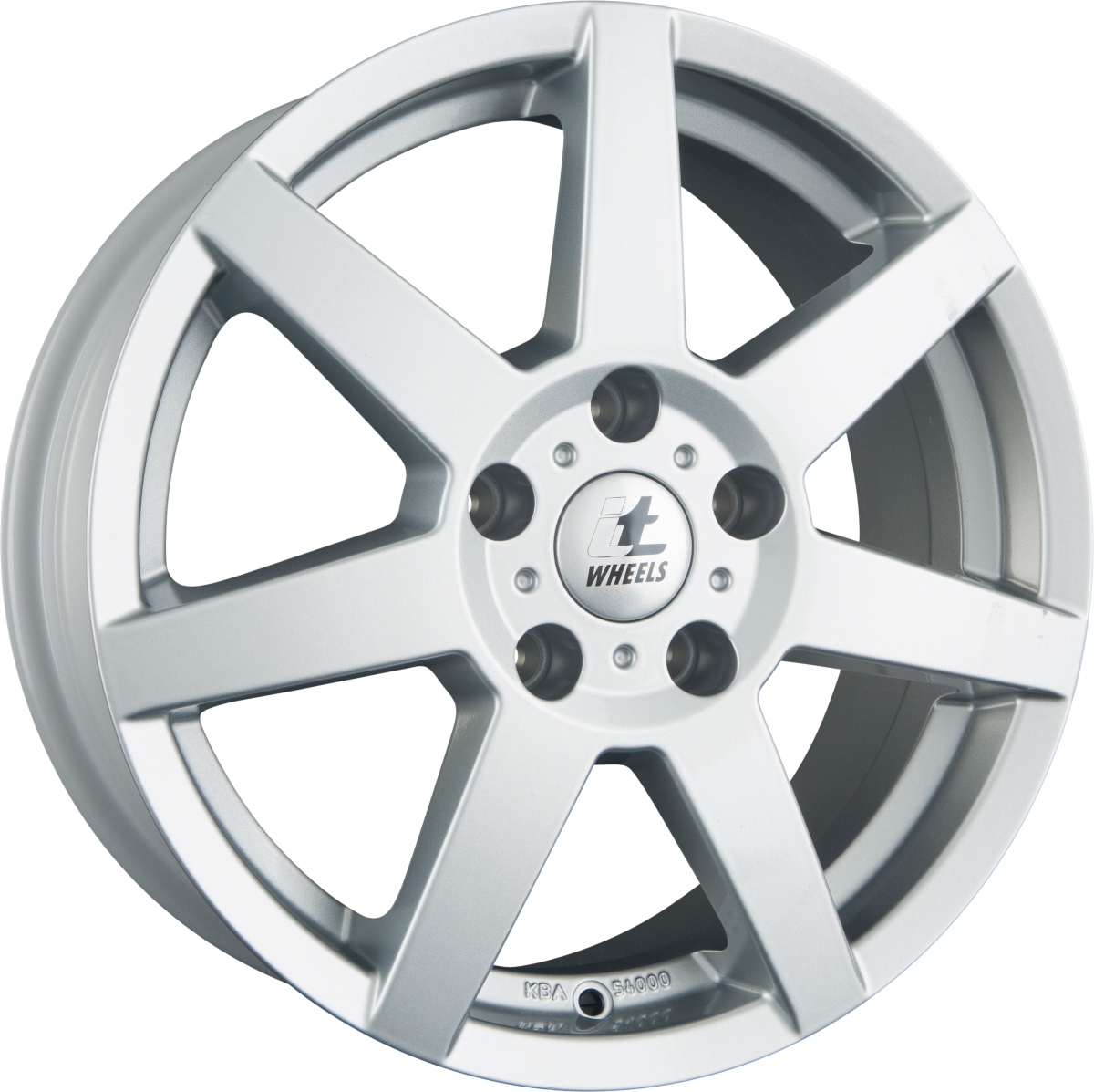 itWheels Emily gloss silver Alufelge 7x17 Zoll ET35 LK 5x112 ML57.1 – Bild 4