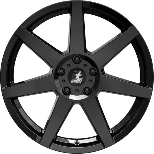 itWheels Emily gloss black Alufelge 7.5x18 Zoll ET45 LK 5x112 ML66.5 – Bild 2