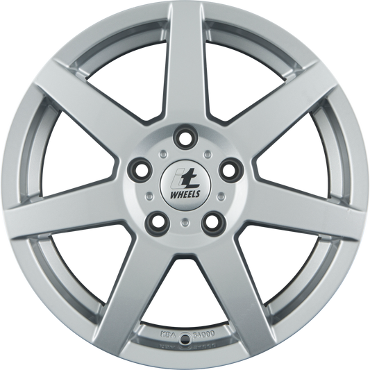itWheels Emily Glanzsilber Alufelge 7.5x18 Zoll ET50 LK 5x112 ML66.6