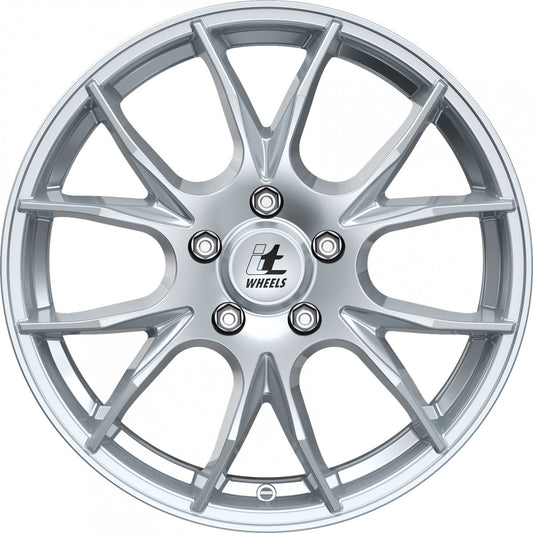 itWheels Kira gloss silver Alufelge 6.5x16 Zoll ET35 LK 4x98 ML58.1 – Bild 2