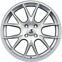 itWheels Kira Glanzsilber Alufelge 7.5x18 Zoll ET38 LK 4x108 ML63.4