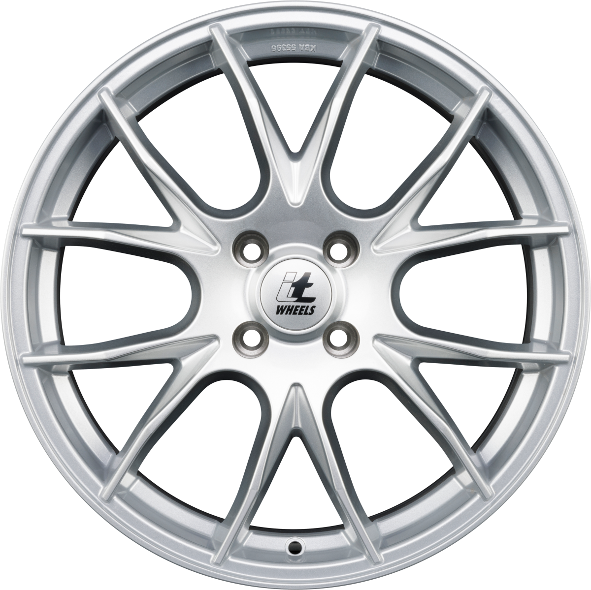 itWheels Kira Glanzsilber Alufelge 7.5x18 Zoll ET30 LK 4x108 ML65.1