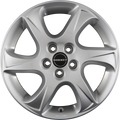 Borbet TC Brilliant Silver Alufelge 6.5x16 Zoll ET45 LK 5x114.3 ML60.1