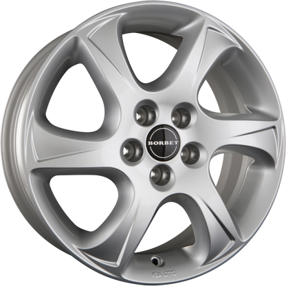 Borbet TC Brilliant Silver Alufelge 6.5x16 Zoll ET45 LK 5x114.3 ML60.1 – Bild 2