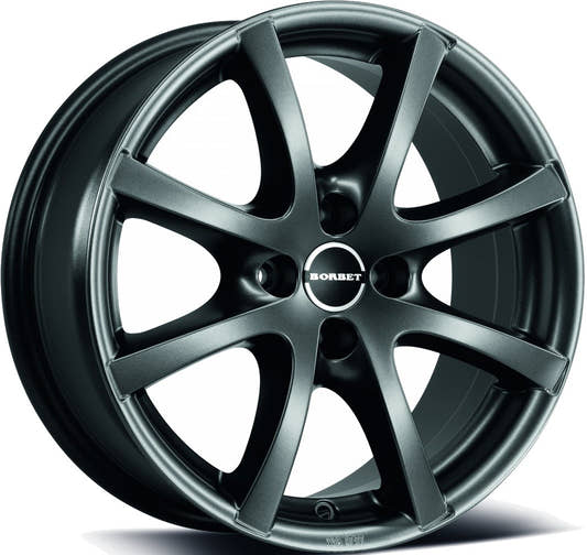 Borbet LV4 mistral anthracite matt 7x17 ET38 - LK4/100 ML64
