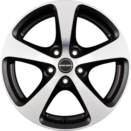 Borbet CC Black Polished Matt Alufelge 8x17 Zoll ET20 LK 5x120 ML72.5