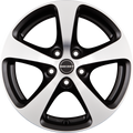 Borbet CC Black Polished Matt Alufelge 8x17 Zoll ET20 LK 5x120 ML72.5