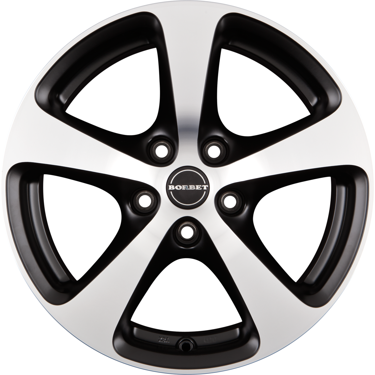 Borbet CC Black Polished Matt Alufelge 8x17 Zoll ET20 LK 5x120 ML72.5
