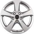 Borbet CC Crystal Silver Alufelge 8x17 Zoll ET38 LK 5x105 ML56.6