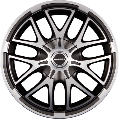 Borbet XA Mistral Anthracite Polished Matt Alufelge 9x20 Zoll ET50 LK 5x120 ML65.1