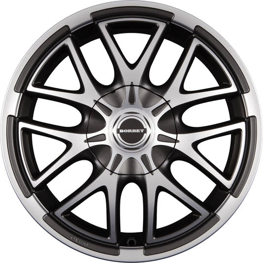 Borbet XA Mistral Anthracite Polished Matt Alufelge 9x20 Zoll ET50 LK 5x120 ML65.1 – Bild 2