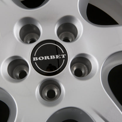 Borbet TC Brilliant Silver Alufelge 6x15 Zoll ET40 LK 5x114.3 ML72.5 – Bild 4