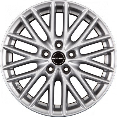 Borbet BS5 brilliant silver 7x16 ET40 - LK5/115 ML70.27
