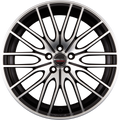 Borbet CW4 Black Polished Matt Alufelge 8x18 Zoll ET40 LK 5x105 ML56.6