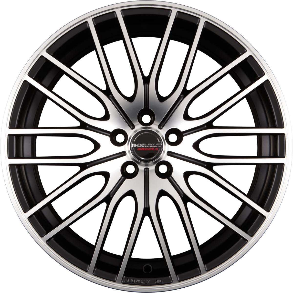 Borbet CW4 Black Polished Matt Alufelge 8x18 Zoll ET40 LK 5x105 ML56.6