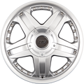 Borbet CWB Crystal Silver Alufelge 8x18 Zoll ET53 LK 5x127 ML71.6