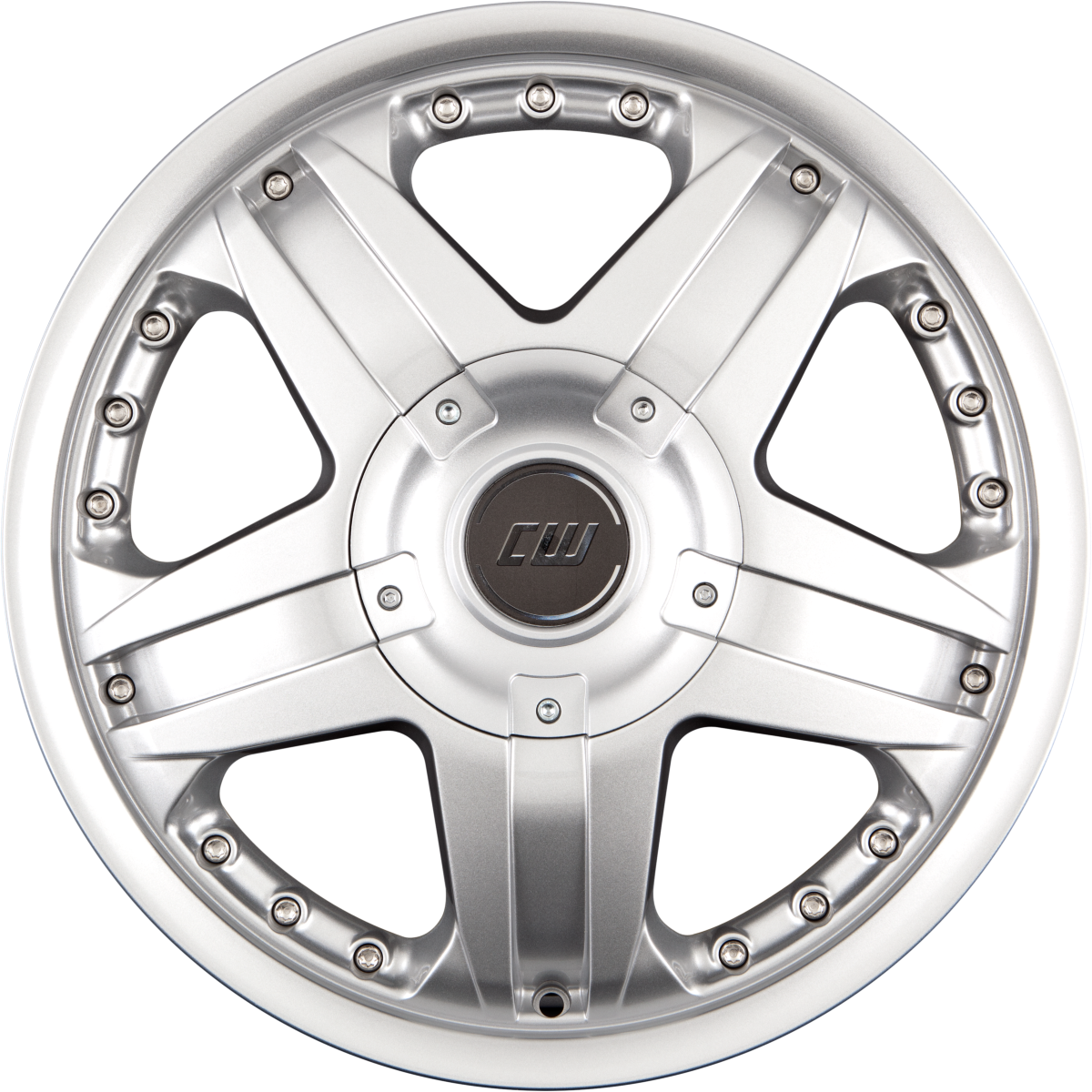 Borbet CWB Crystal Silver Alufelge 8x18 Zoll ET53 LK 5x127 ML71.6