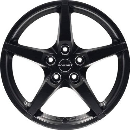Borbet FS black matt Alufelge 7x16 Zoll ET45 LK 5x114.3 ML72.5 – Bild 2